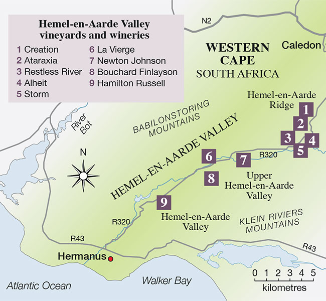 Hemel-en-aarde map