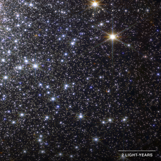 a dense field of stars against the blackness of space