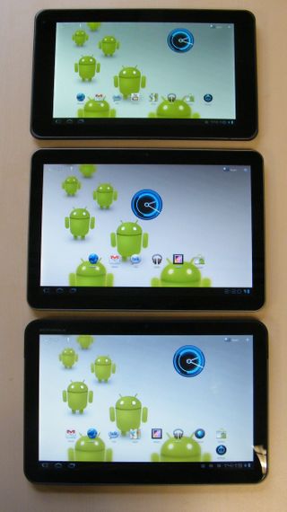 xoom optimus pad galaxy tab