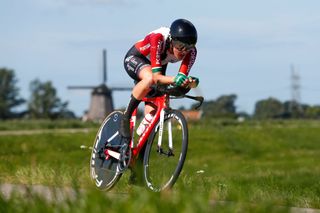 ALKMAAR NETHERLANDS AUGUST 08 Daniela Reis of Portugal during the 25th UEC Road European Championships 2019 Elite Womens Time Trial a 224km Individual Time Trial race from Alkmaar to Alkmaar ITT EuroRoad19 on August 08 2019 in Alkmaar Netherlands Photo by Bas CzerwinskiGetty Images