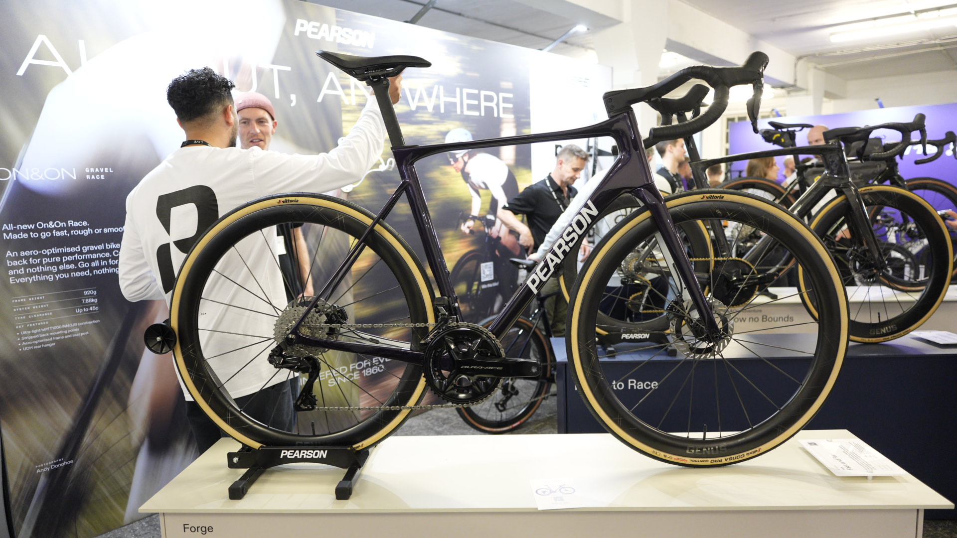 close up details of expensive bikes