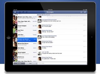 Facebook iPad