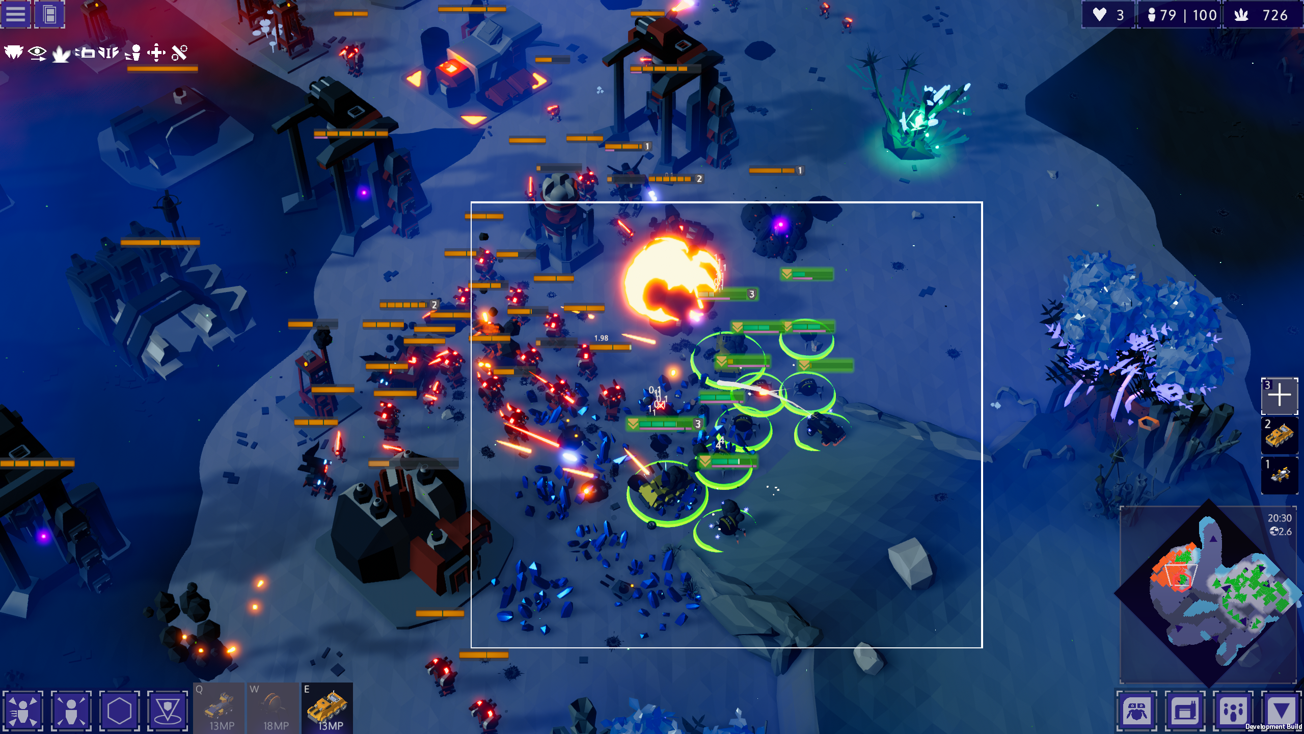 Here's an indie that takes classic RTS and runs it into the modern roguelike