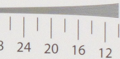 Cropped resolution iso 400