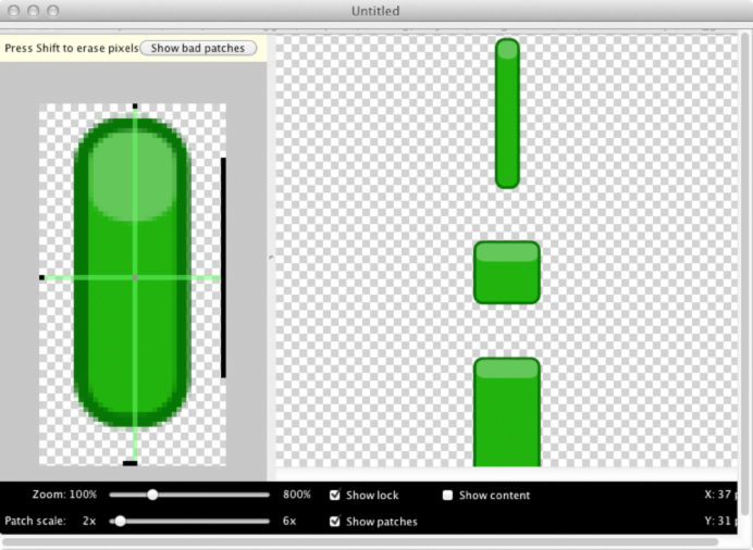 The draw9patch app