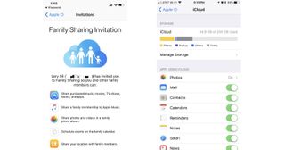 iCloud Family Sharing
