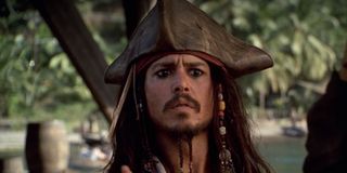 Johnny Depp as Captain jack Sparrow