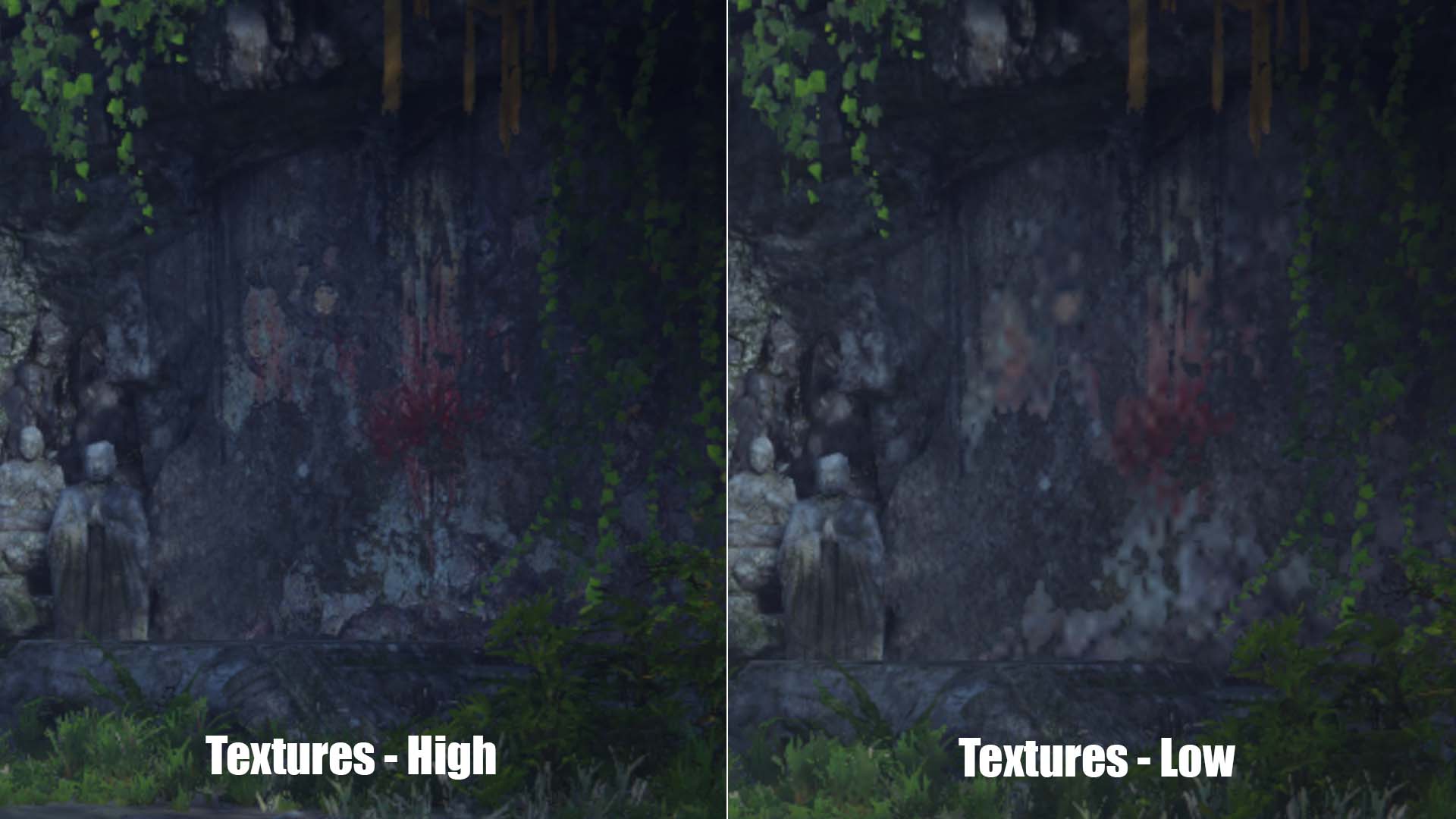 Naraka: Bladepoint best settings comparison screenshots