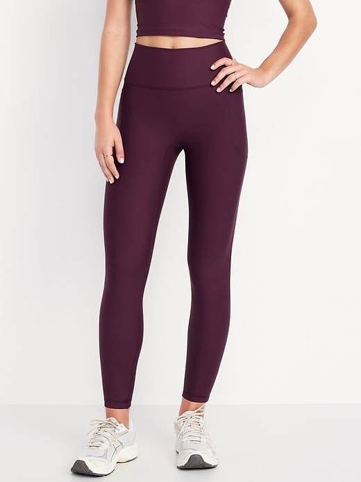 Extra-High Waisted Powersoft Boundless 7/8 Pocket Leggings &amp;ndash; No Front Seam