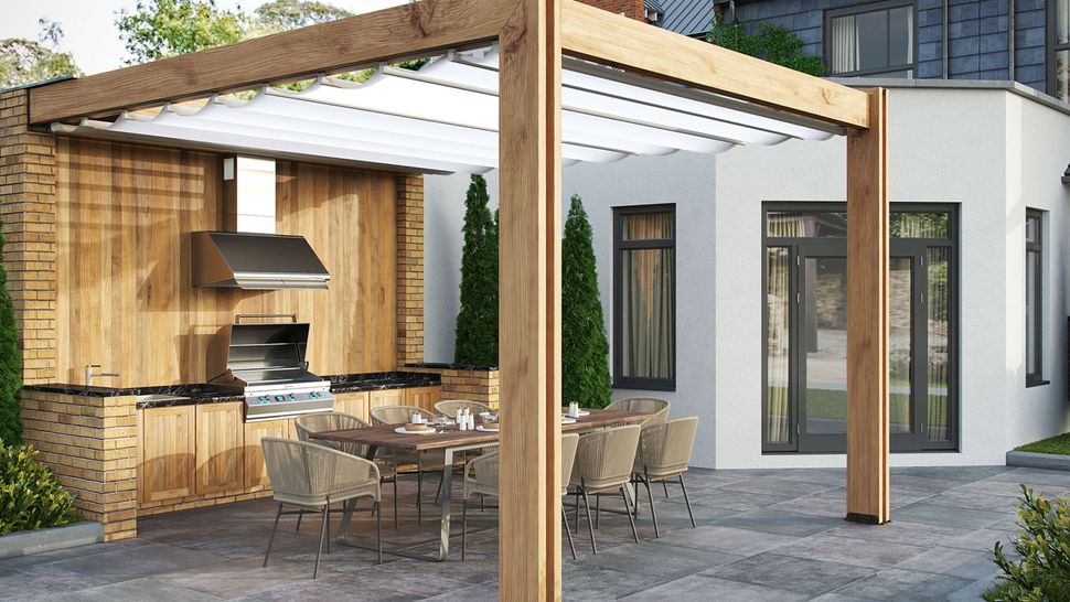 Patio sizes Just how big should a patio be? Homebuilding