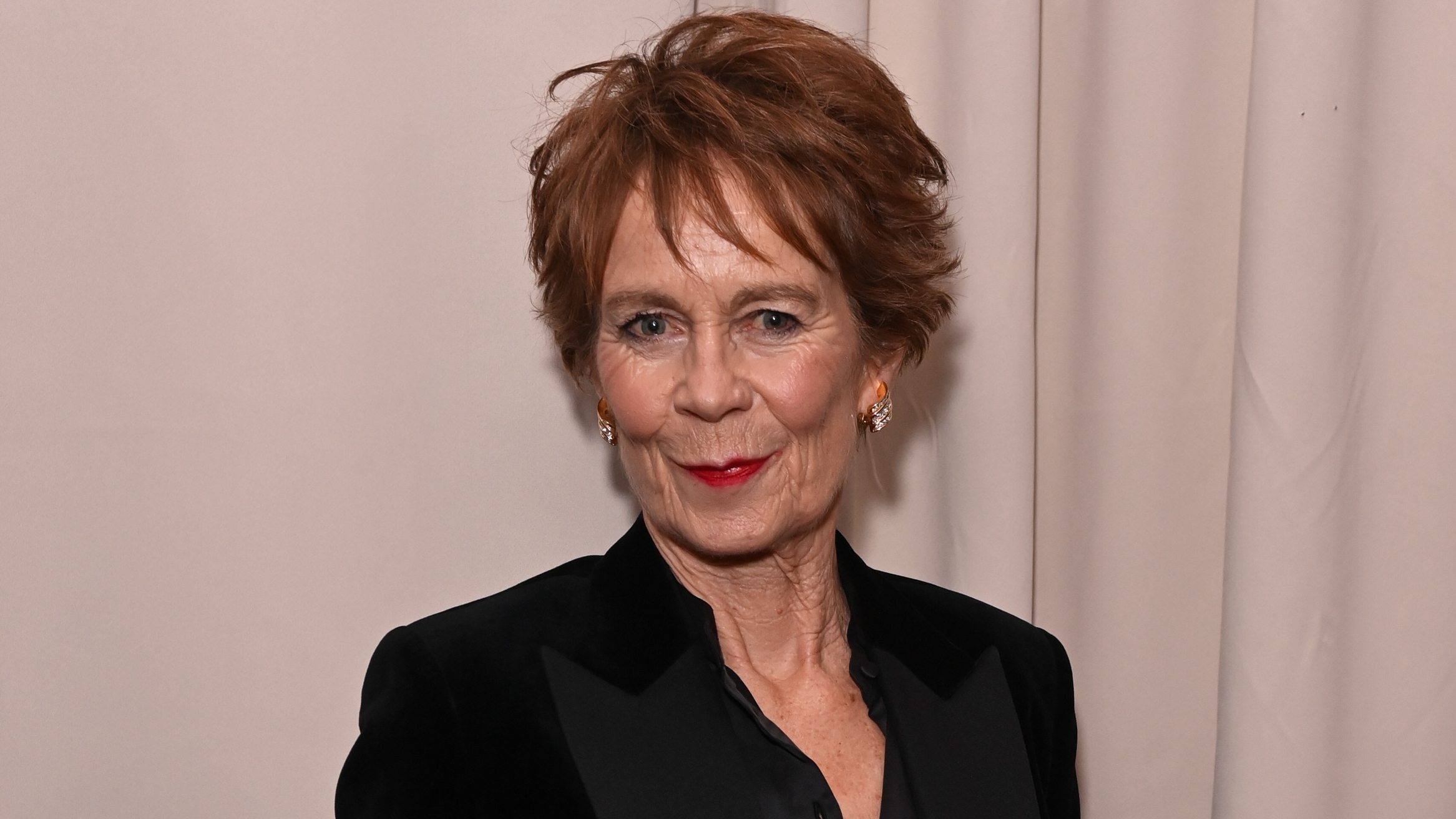 Celia Imrie attends British Vogue's & GQ's celebration of fashion & film in partnership with Tiffany & Co