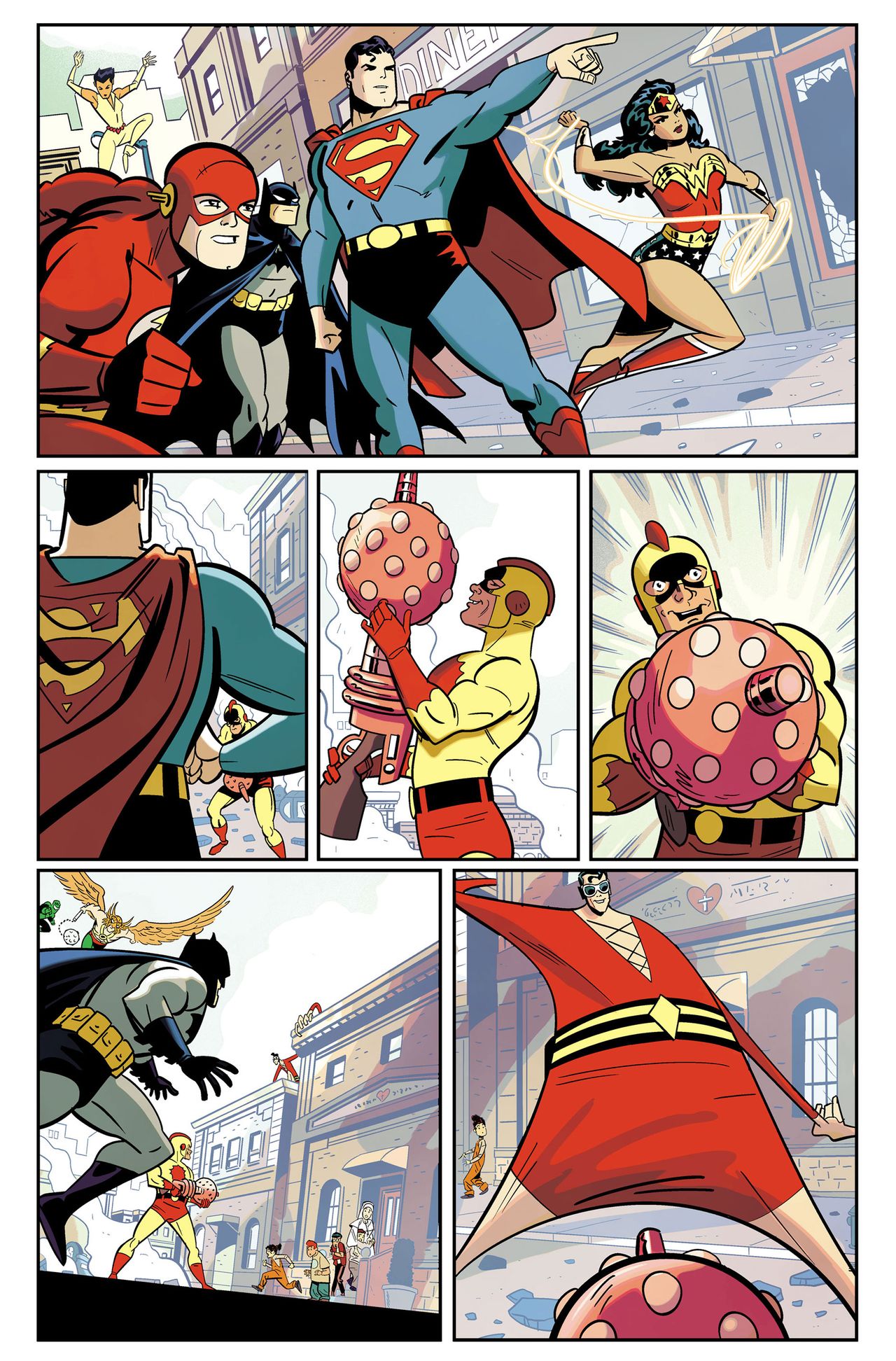 Unlettered pages from Plastic Man No More! #1