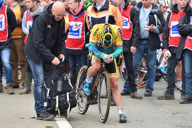 Bart Wellens (Telenet Fidea) after the race