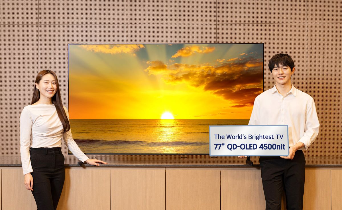 Battle of the OLEDs: LG and Samsung both unveil panels with 4,500 nit brightness claims — but there's a catch