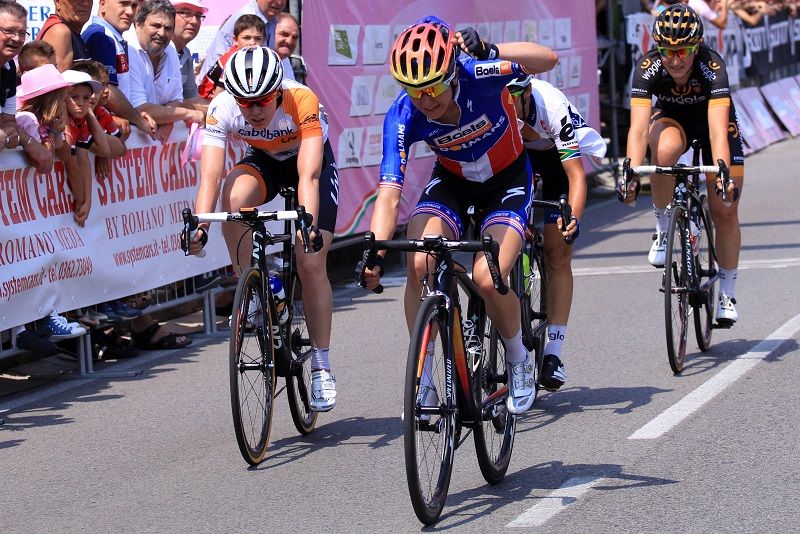 US champion Megan Guarnier (Boels Dolmans) wins stage 2 of the Giro Rosa