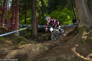 Aaron Gwin (Trek World Racing), men's winner in Val di Sole