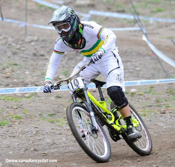Samuel Hill (Australia) on his way to a win