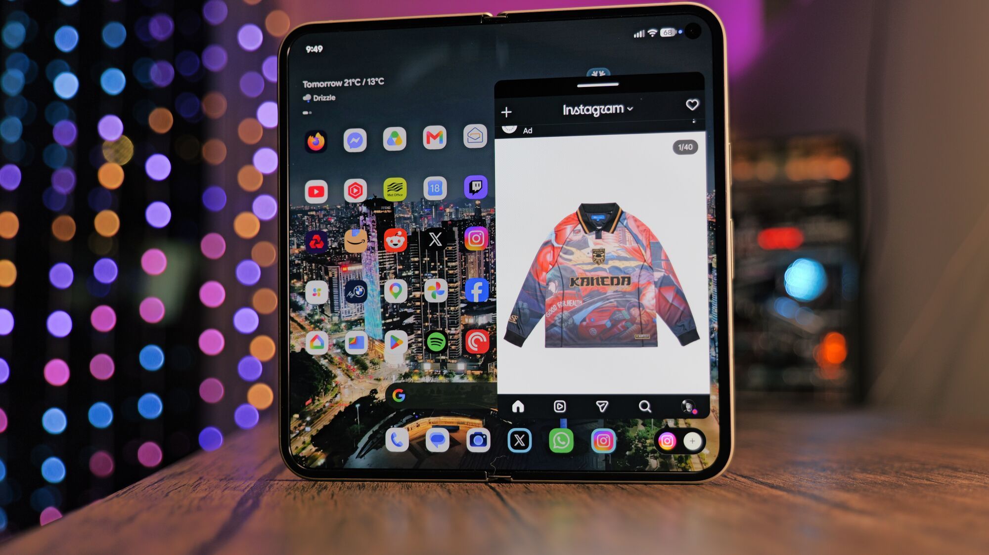 A Google Pixel 11 Pro Fold smartphone