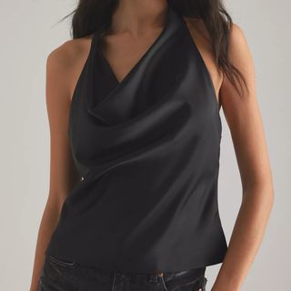 By Anthropologie Satin Top