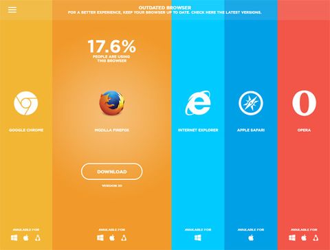 The easy way to deal with old browsers | Creative Bloq