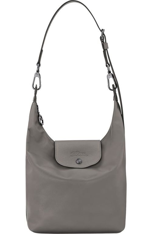 Medium Le Pliage Xtra North/south Leather Hobo Bag