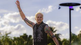 David Lee Roth performs at the 2026 Coachella Valley Music And Arts Festival - Weekend 1 - Day 1 on April 10, 2026 in Indio, California. (Photo by Christopher Polk/Billboard via Getty Images)