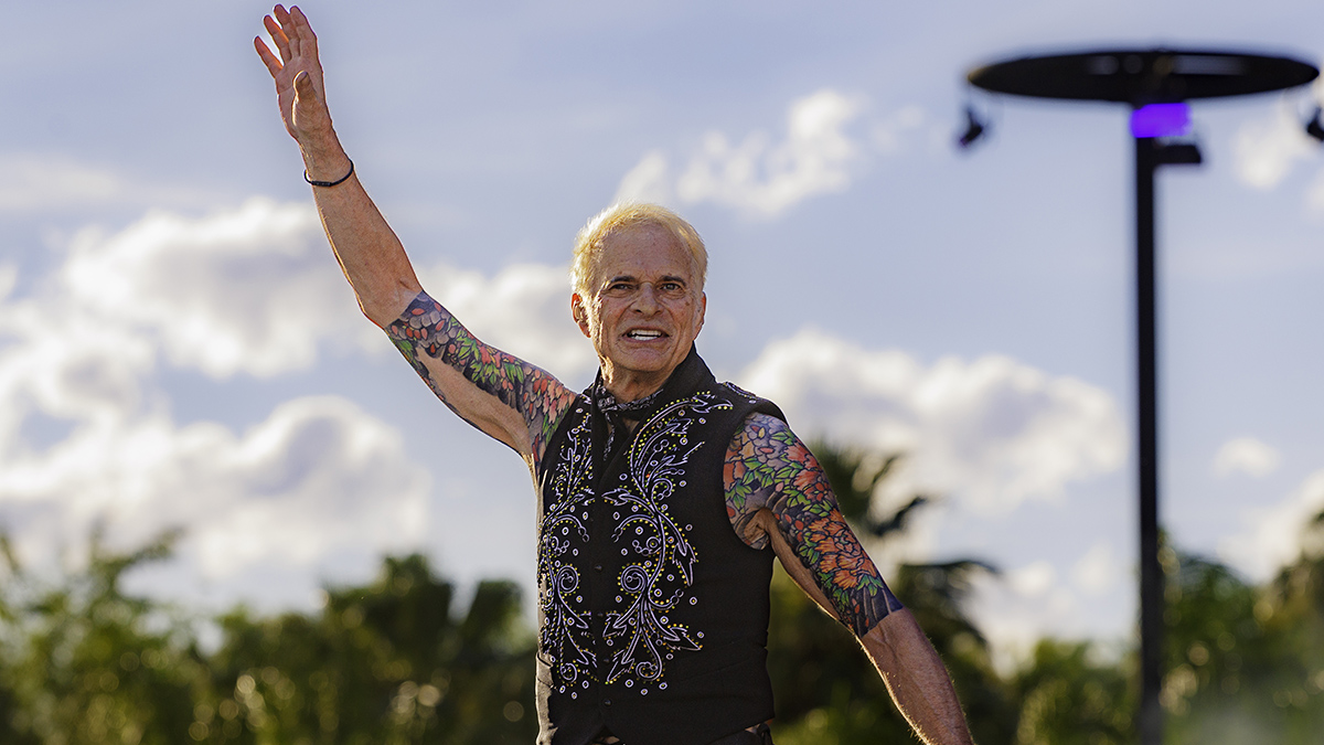 David Lee Roth performs at the 2026 Coachella Valley Music And Arts Festival - Weekend 1 - Day 1 on April 10, 2026 in Indio, California. (Photo by Christopher Polk/Billboard via Getty Images)