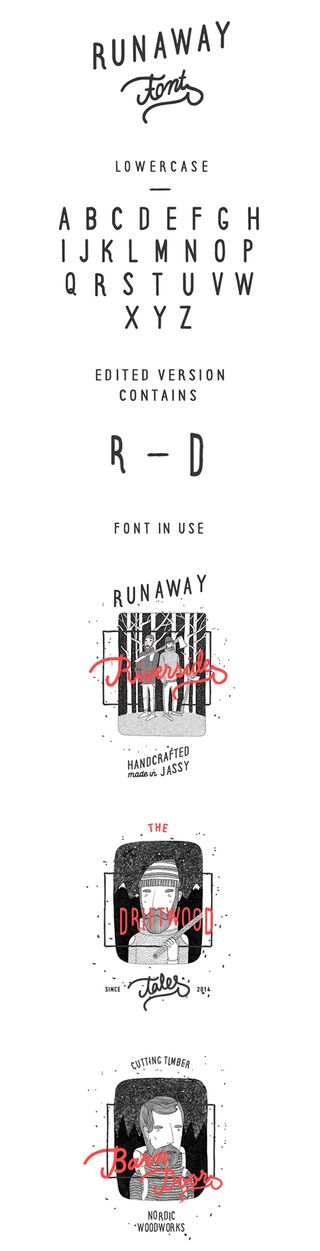 Free font: Runaway