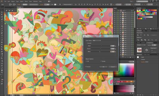 How to design an abstract collage-style pattern | Creative Bloq