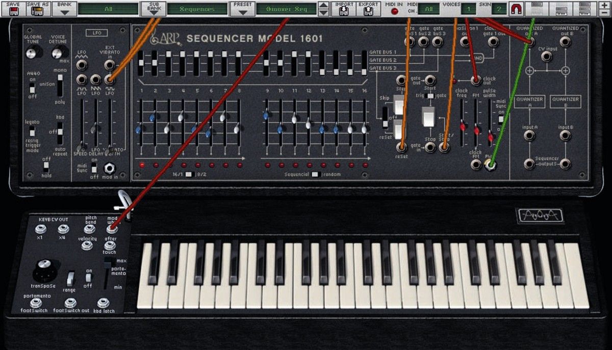 If you don't have room for the ARP 2600, but want that classic sound, then the 2600V is for you.