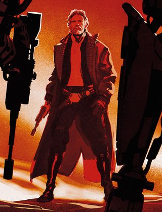 The Art of Star Wars: The Force Awakens han solo