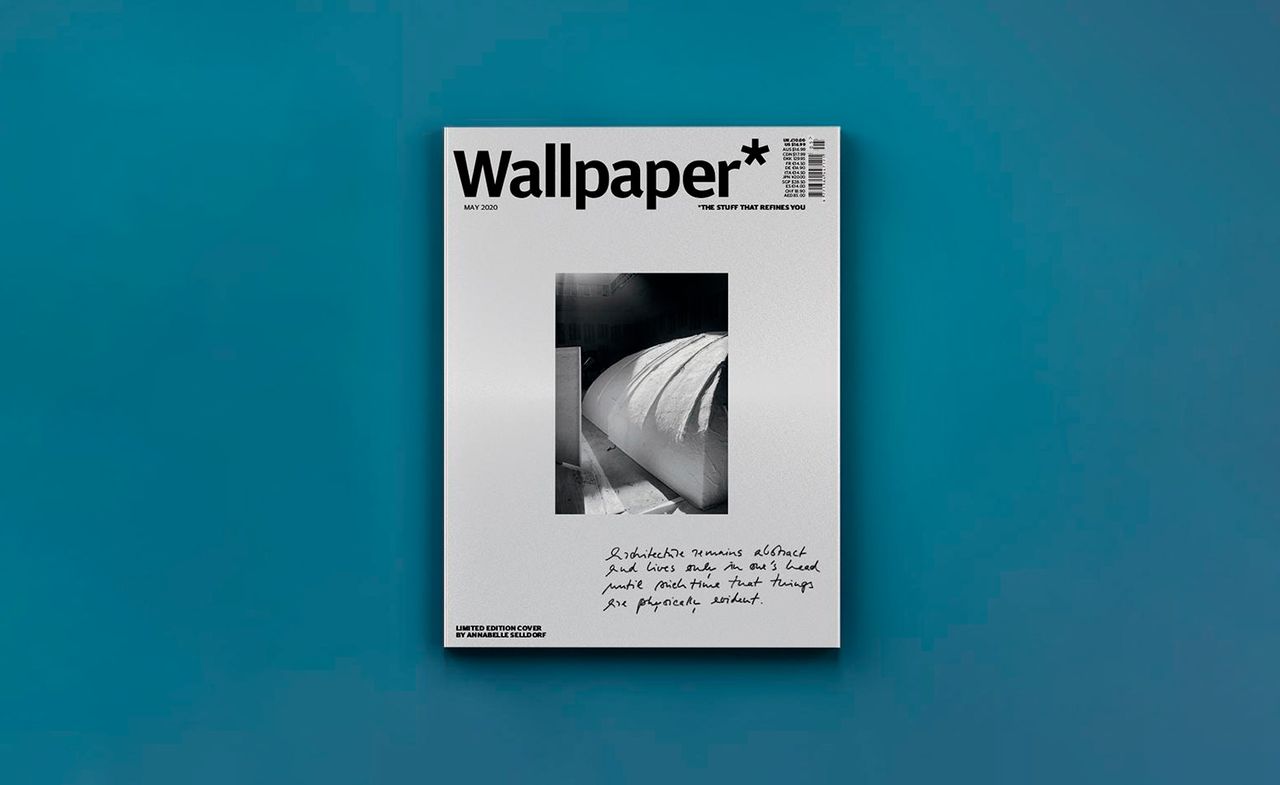 Limited-edition coverfor the May 2020 issue of Wallpaper