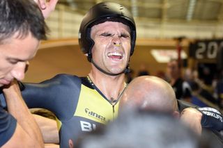 Jack Bobridge suffers after his Hour Record attempt