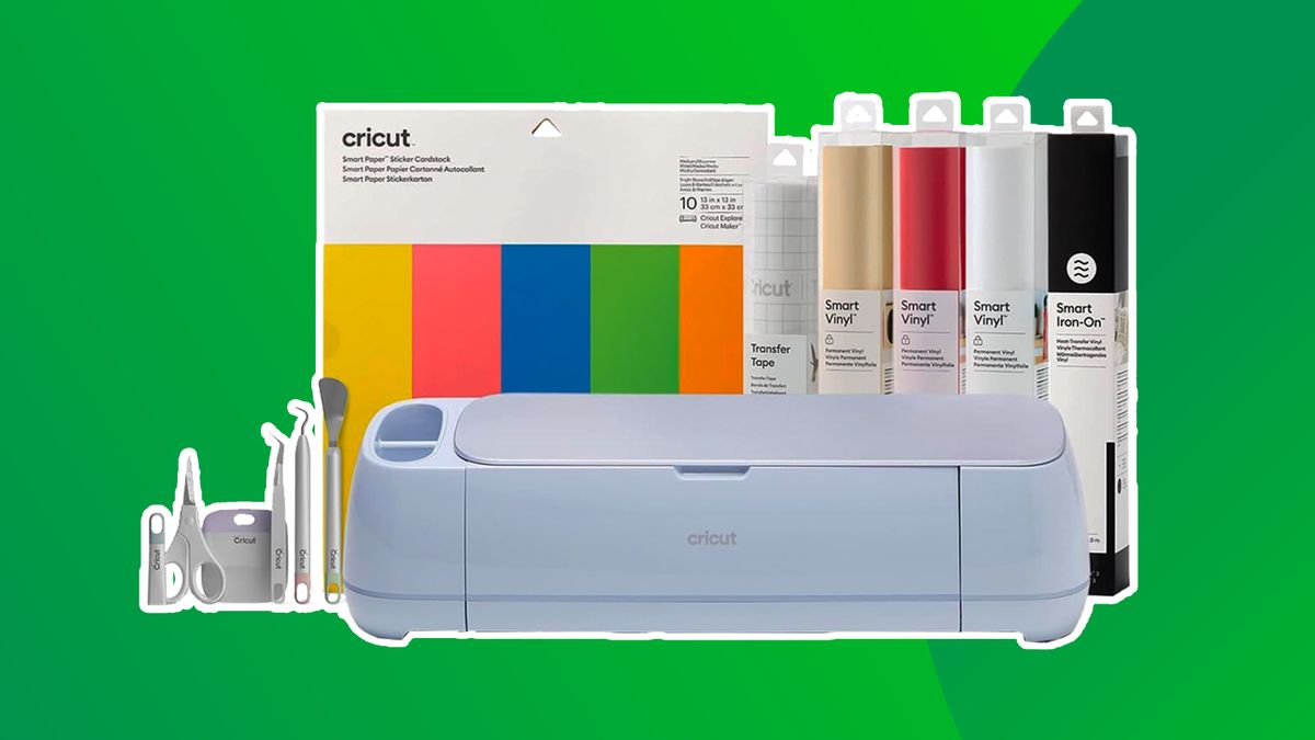 Cricut Maker 3 + Essentials Materials Bundle