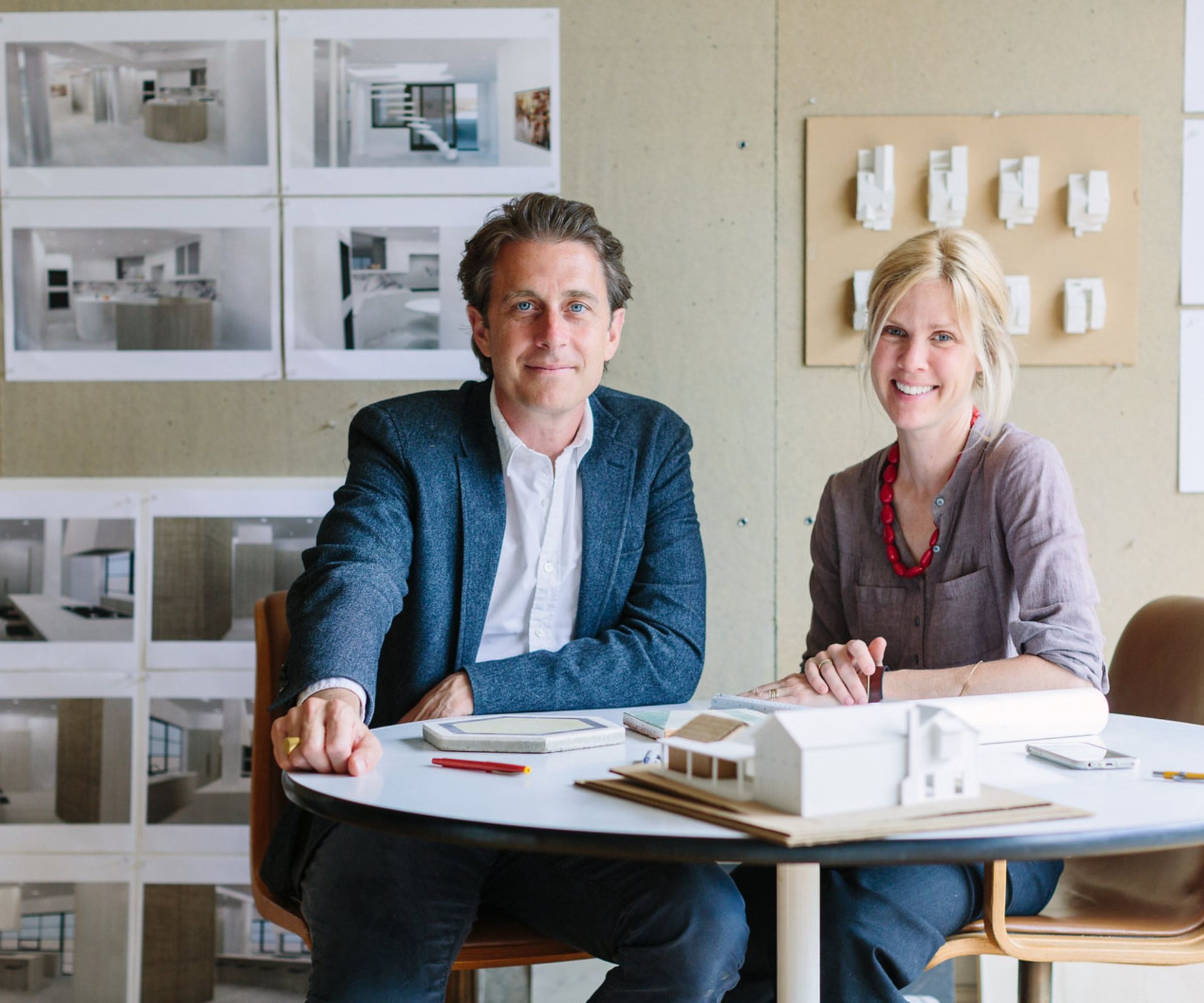 portrait of architects Catherine and VW Fowlkes of Fowlkes Studio