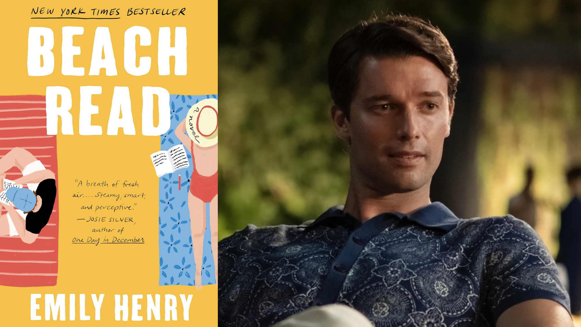 Beach Read and Patrick Schwarzenegger in White Lotus
