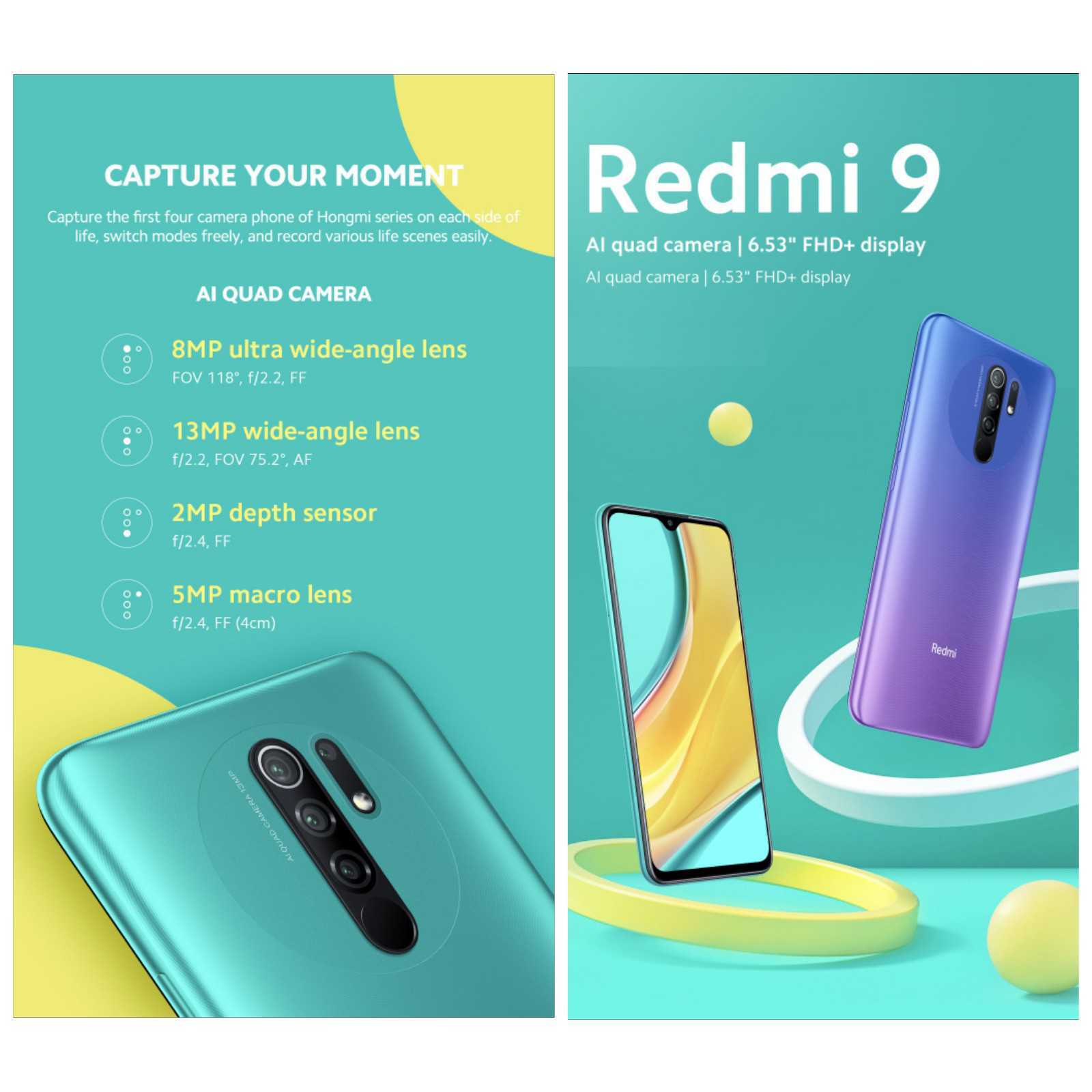 Redmi 9 With Official Renders Appear On E Commerce Stores Heres What We Learnt Techradar 4012