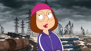Meg singing in Russia on Family Guy