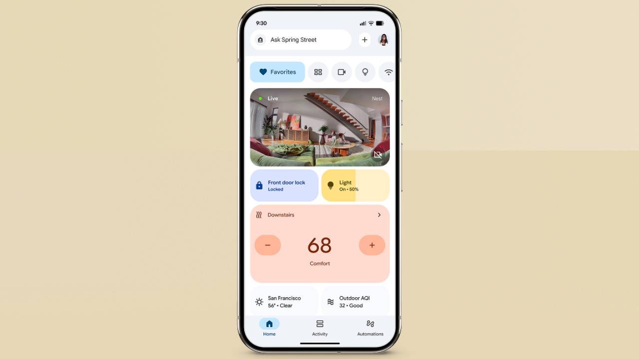 Google Home app