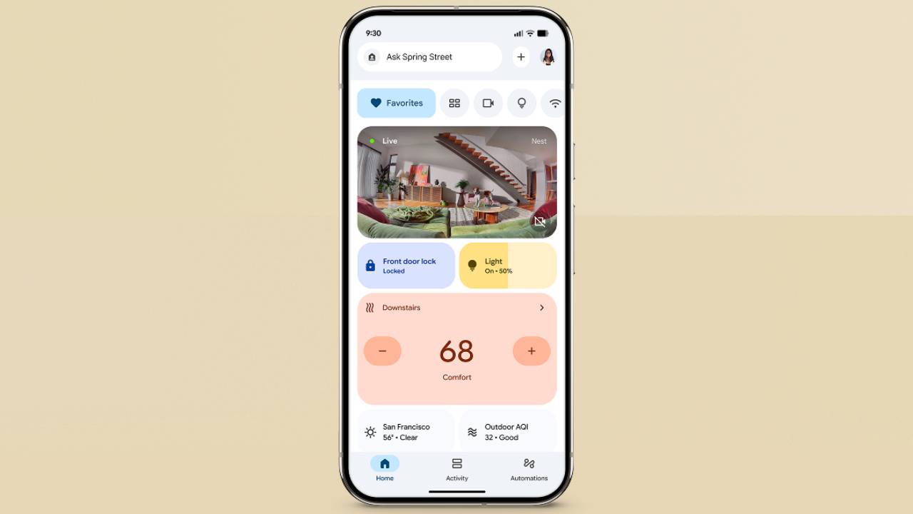 Google Home app