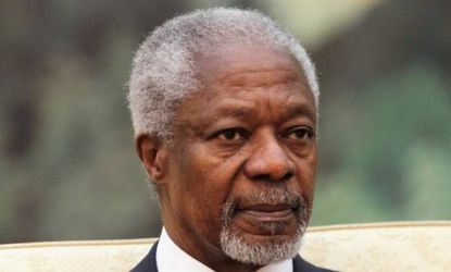 Kofi Annan left Syria on Wednesday, unable to convince President Bashar al-Assad to move forward with a peace plan the U.N. envoy has been trying to implement.