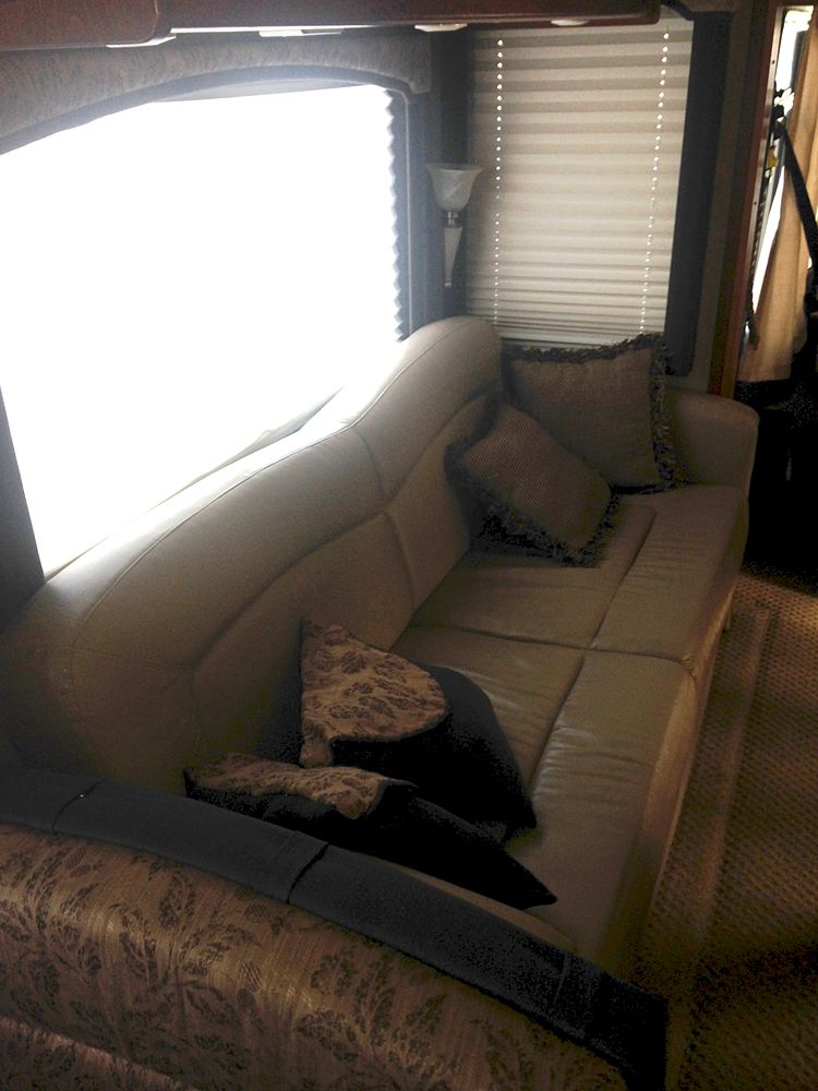 Richie Porte's motorhome for the Giro d'Italia