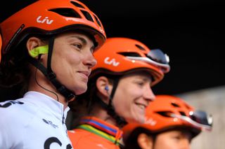 Ashleigh Moolman-Pasio and Marianne Vos (CCC-Liv)