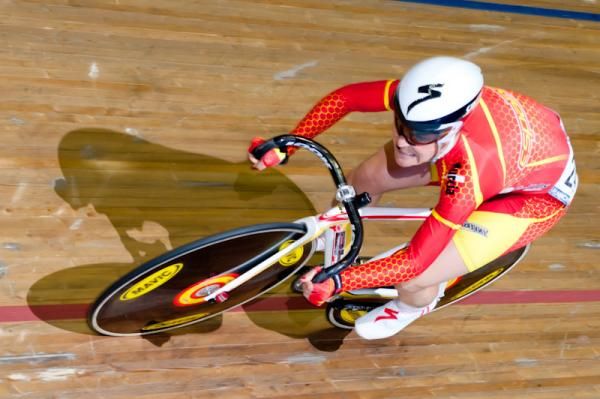 Womens Omnium 200m Sprint - Olaberria (Spain) takes the win