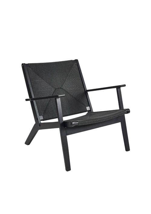 SO'Home | Ophelia Boho Oak & Rattan Accent Chair