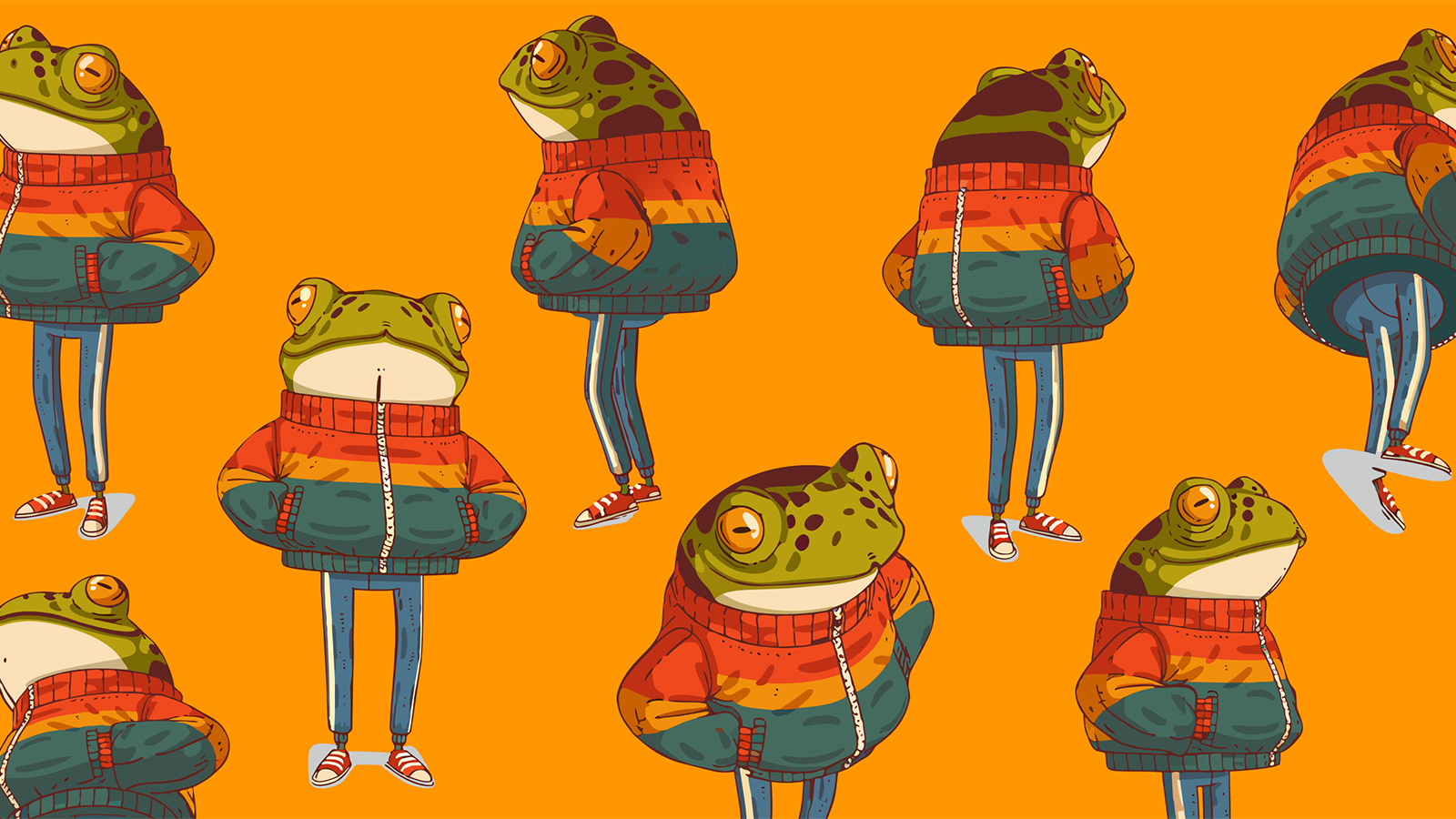 A frog illustration