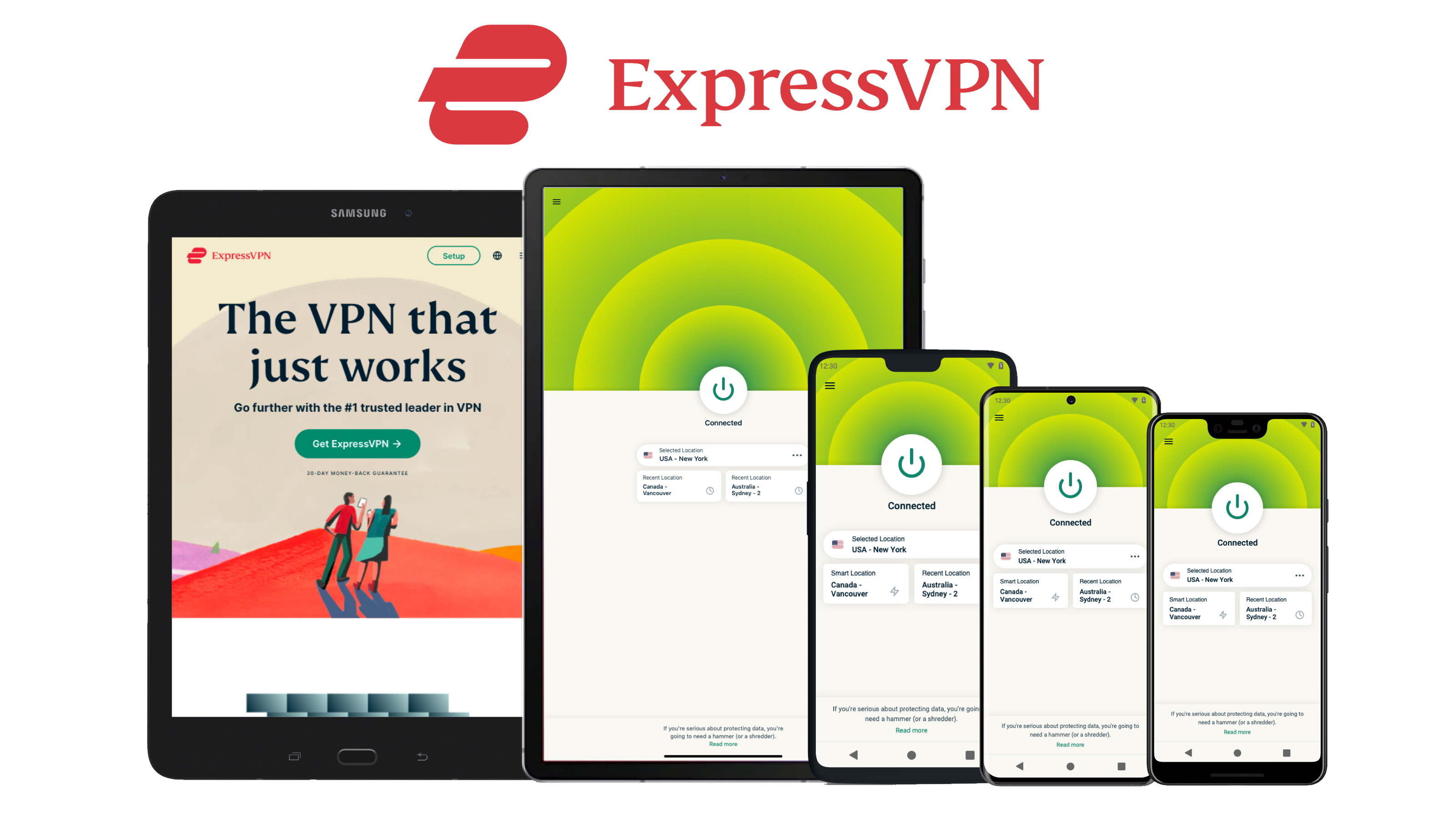 ExpressVPN op Android devices