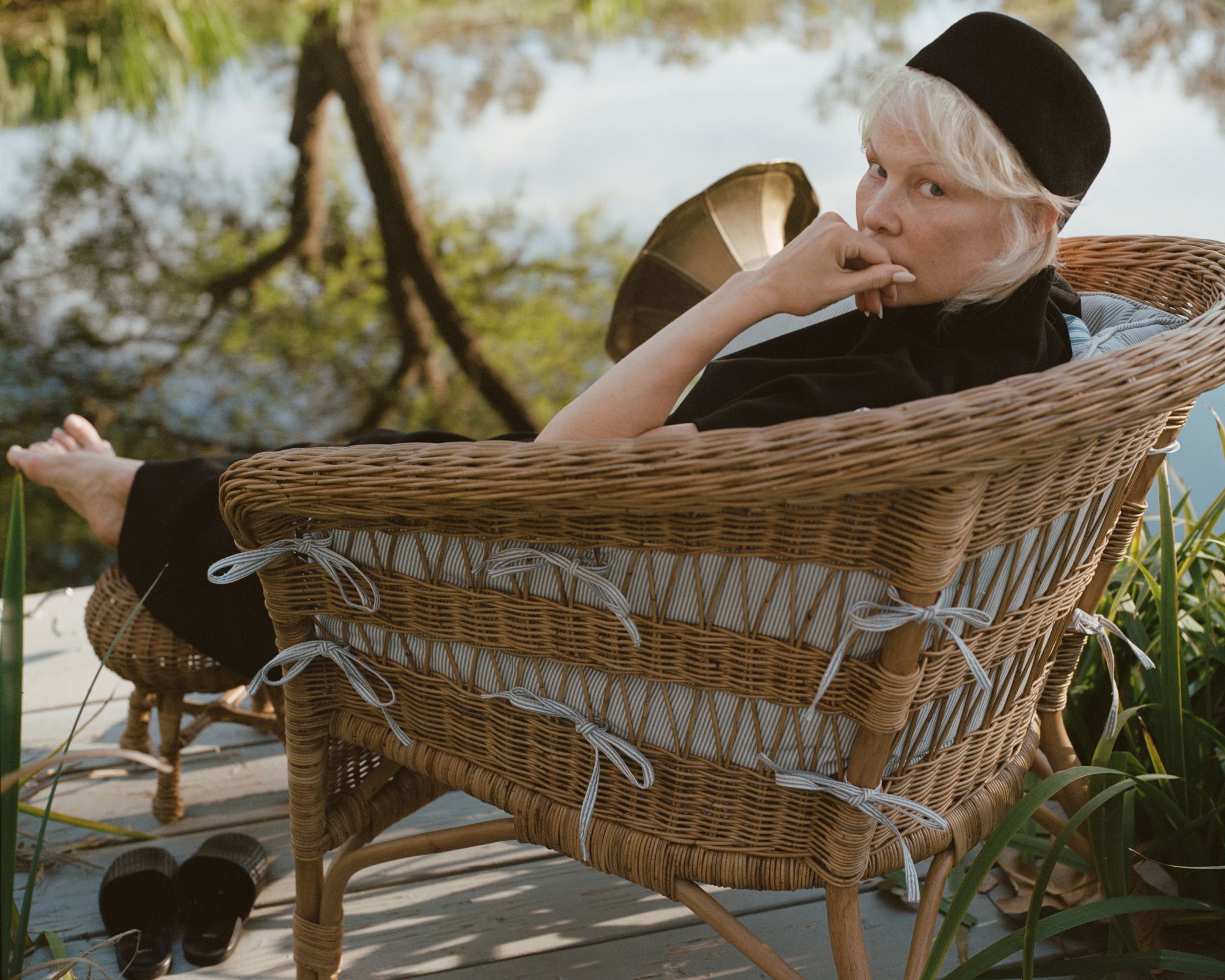 pamela anderson for olive ateliers