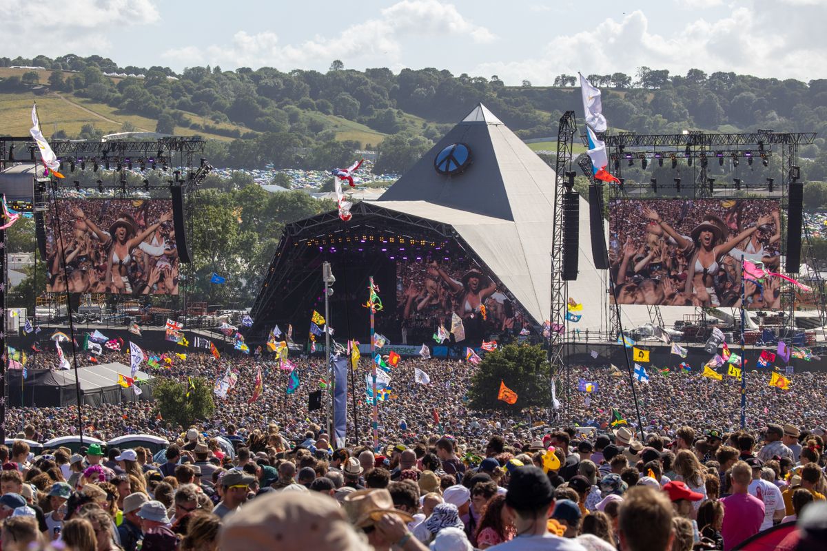 Glastonbury 2023 — the stage is set. 