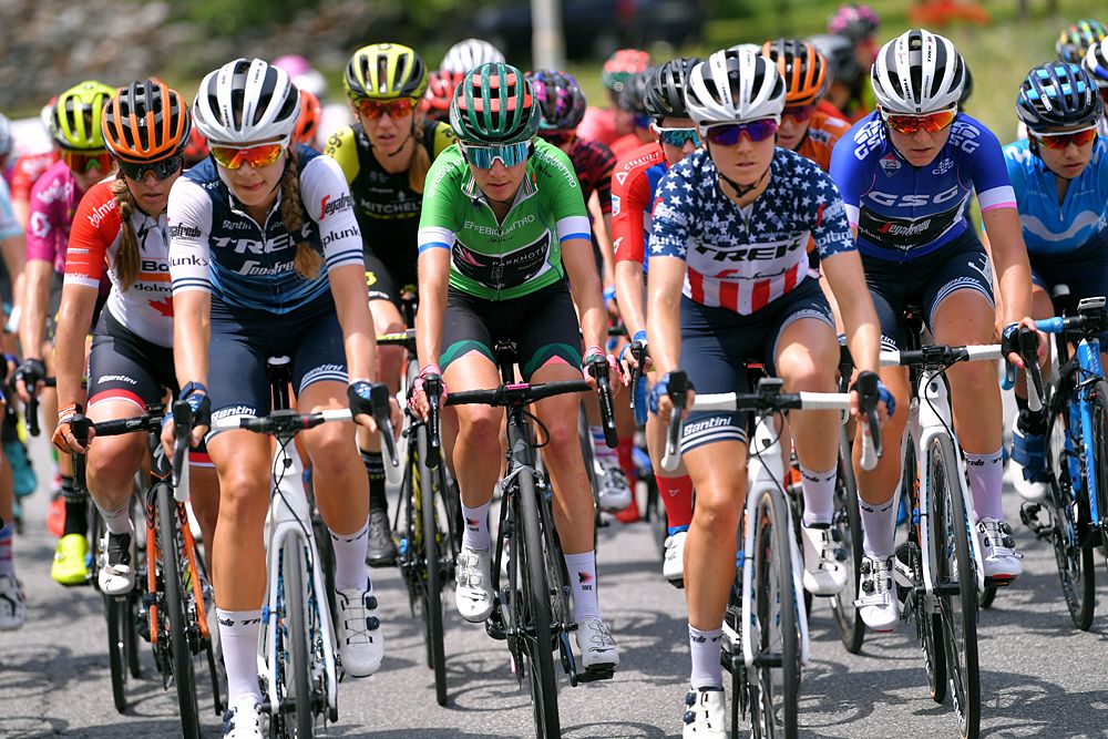US champion Ruth Winder (Trek-Segafredo) stage 5 Giro Rosa